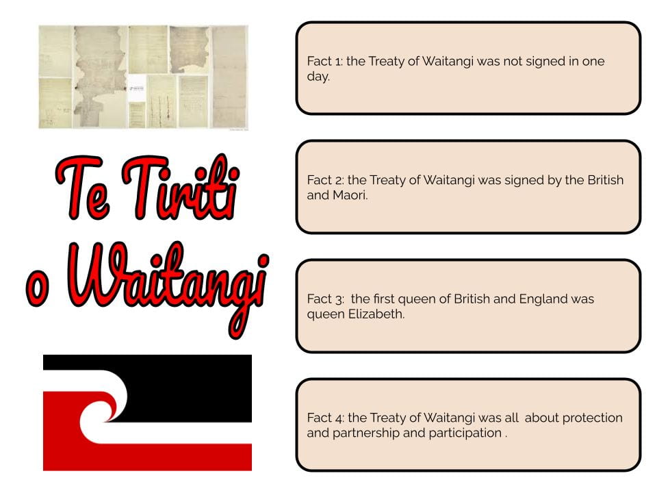 Treaty of Waitangi – Memory @ Pt England School